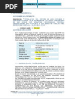 Memoria Descriptiva de Caminaca 4