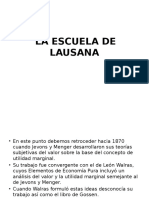 La Escuela de Lausana