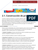 2.1. Construcción de Programas