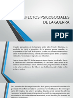 .Efectos Psicosociales de La Guerra