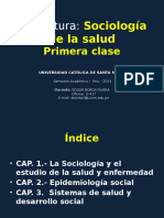 Sociología de La Salud UCSM Primera-Clase