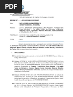 Informe de Ampliacion de Presupuesto-Construcción Presa Aricoma