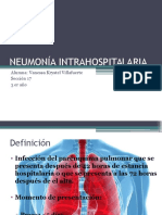 Neumonía Intrahospitalaria