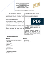 Práctica #4-Identificación de Sustancias Puras