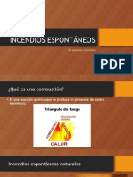 Incendios Espontáneos