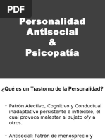 Personalidad Antisocial