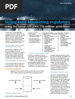 Sizing Tank Blanketing Regulators Tank Storage Magazine Jan - Feb 2015 PDF