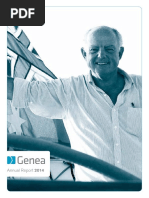 2014 Annual Report Genea