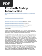 Elizabeth Bishop Introduction