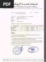 Hydrostatic Test Report