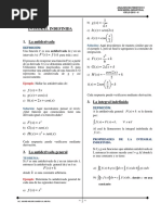 Clase 1 - Antiderivada-Cambio de Variable - Integración Por Partes PDF