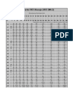 Tolerante ISO Alezaje