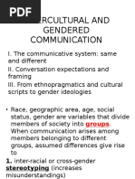 2 - Intercultural and Gendered Communication