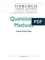 Quantitative Methods PDF