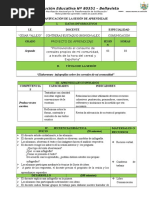 Sesión de Aprendizaje Elaboramos Infografia Proyecto de Aprendizaje