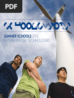 Schools 2012 Summer: Future Energy Technologies