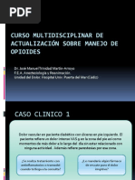 Curso Multidisciplinar de Actualizacion Sobre Manejo de Opioides