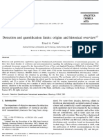 Currie - 181 Detection and Quantification Limit PDF