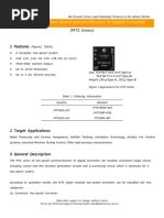 Hi-Rel Modular Two-Speed Synchro/Resolver To Digital Converter