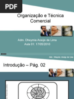 Aula 01 de 07 - Organização e Técnica Comercial (17-05-10)