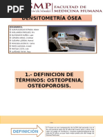 Seminario 1 Exposición Densitometria Ósea