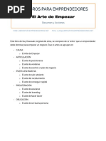 2 El Arte de Empezar de Guy Kawasaki Un Resumen de Libros para Emprendedores