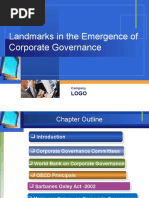 3 - CH - Landmarks in The Emergence of Corporate Governance