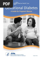 Gestational Diabetes Consumer Guide