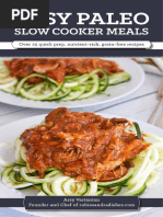 Easy Paleo Slow Cooker Meals