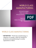 World Class Manufacturing