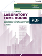 Fume Hood Canada Government Design Specifications