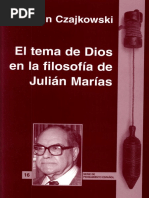 El Tema de Dios en La Filosofía de Julián Marías