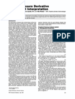 Use of Pressure Derivative in Well Test Interpretation