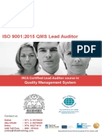 ISO QMS 9001 Lead Auditor Course