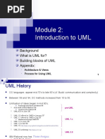 Introduction To UML: Background What Is UML For? Building Blocks of UML Appendix