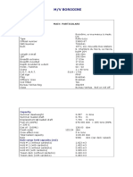 Borodine Main Particulars