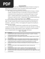 Assessment Plan