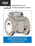 Bucholz Relay Detailed Guide