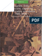 Tilly Charles Coercion Capital y Los Estados Europeos 990 1990 MEJORADO PDF