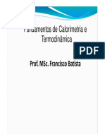 Calorimetria e Termodinâmica