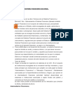 Trabajo de Investigacion Del Sistema Financiero Nacional