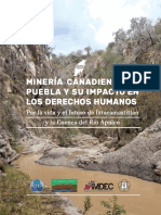 Minería Canadiense en y Sus Impactos en DDHH