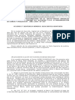 CSJ, Sala CN, Resp. Civil, Querella Maliciosa o Temeraria, Ovidio Arévalos Morel C Banco Del Paraná S.A.