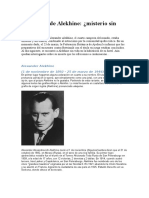 Ajedrecista - Alekhine, Alexander - Muerte - Rumores de Asesinato