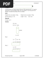 Petro Physics Problem