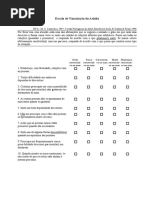 Escala de Vinculação Do Adulto PDF