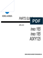 Ineo 165 185 Parts