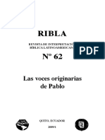 Ribla Sobre Pablo 1 PDF