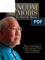 Bancom - Memoirs - by DR Sixto K Roxas - Ebook PDF