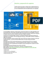 Exchange 2016 - Instalación y Preparación de Requisitos